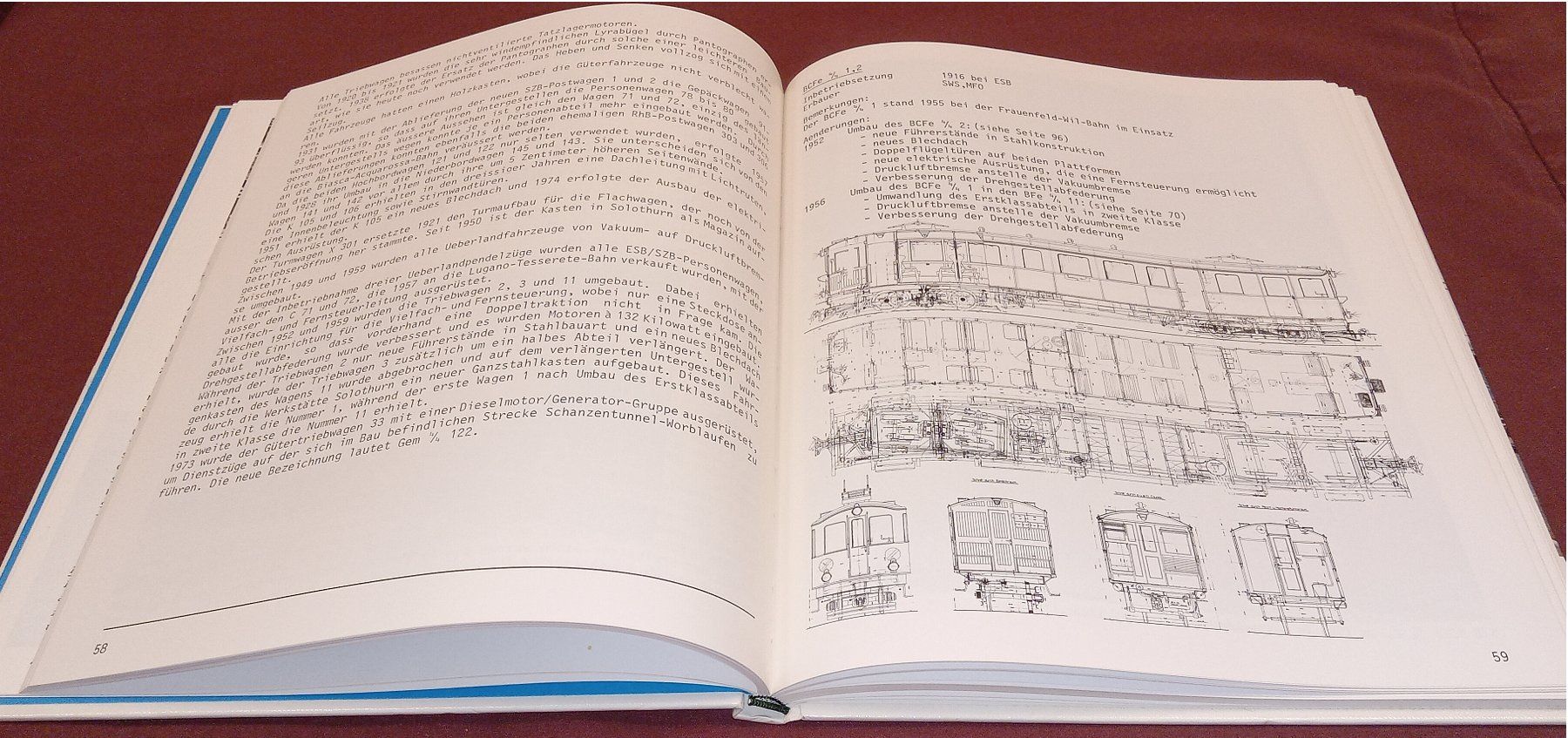 Libri: SOLOTHURN-ZOLLIKOFEN-BERN-BAHN  Geschichte Rollmaterial 1979 – Usato da Hätzingen venduto da memory-lane 2