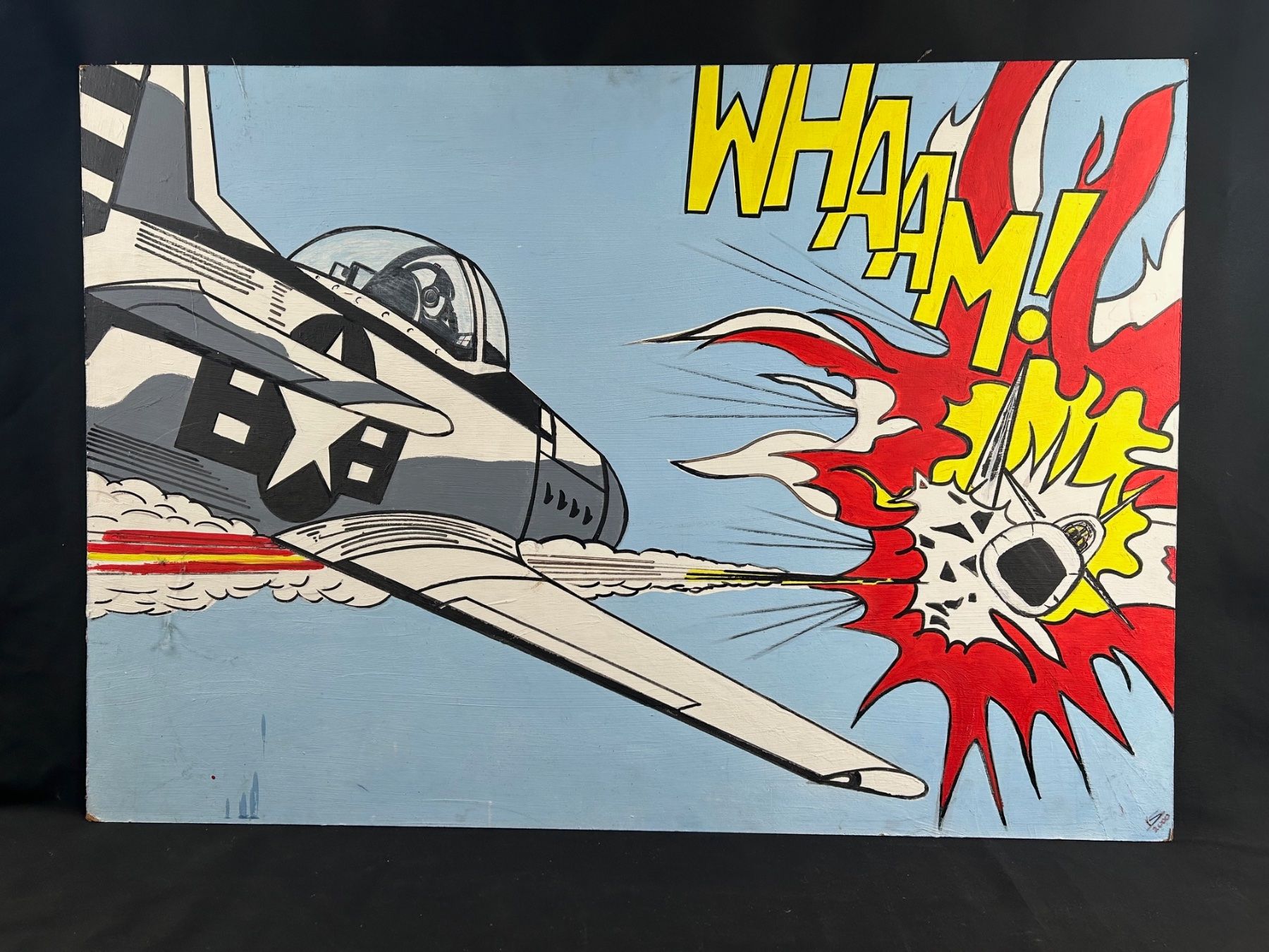 Dipinti: Dieter Steiner "WHAAM" – Usato da Eschenbach LU venduto da rog_y5bx