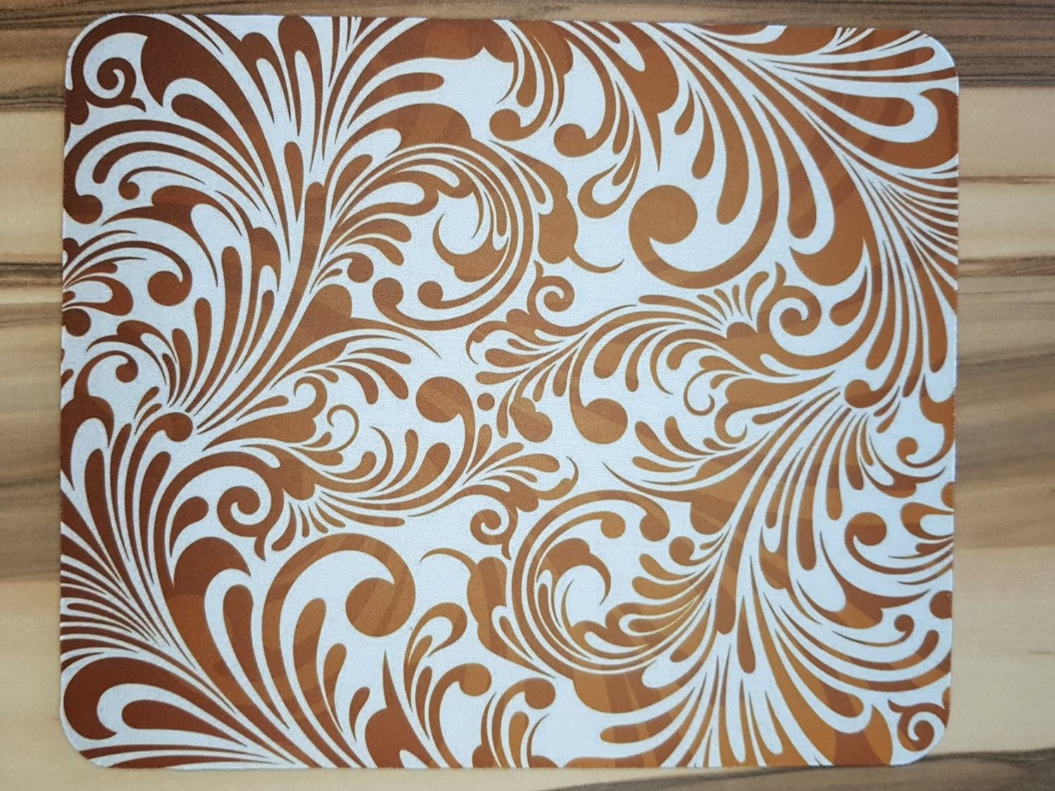 Tappetini per mouse: Mausmatte "Floral Weiss" / Mousepad NEU – Nuovo e nell'imballaggio originale da Turbenthal venduto da enjak