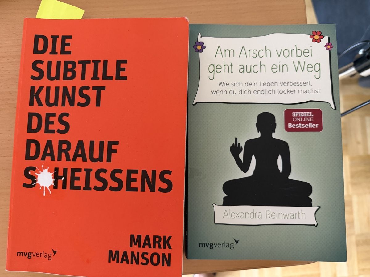 Bücher: 2 Bücher DIE SUBTILE KUNST DES und – Gebraucht aus Oftringen von ste_mp2b