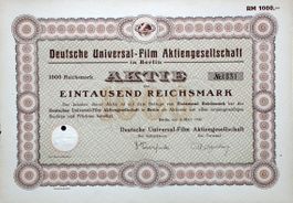 Deutsche Universal-Film AG in Berlin - 1930