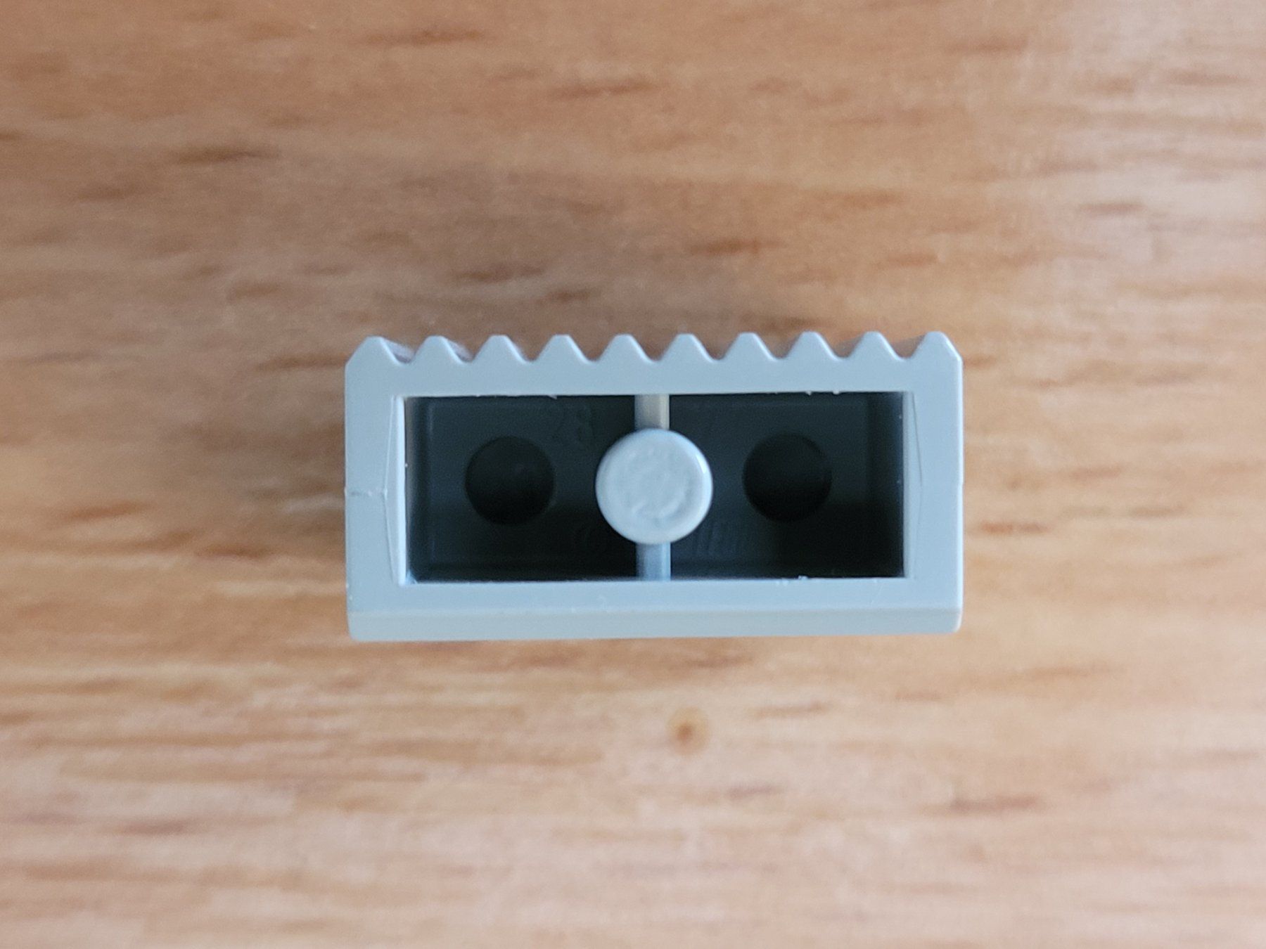 Lego Kit di costruzioni: Lego - Pièce de rechange  de forme spéciale - 1x grise – Usato da Payerne venduto da tintin08 2