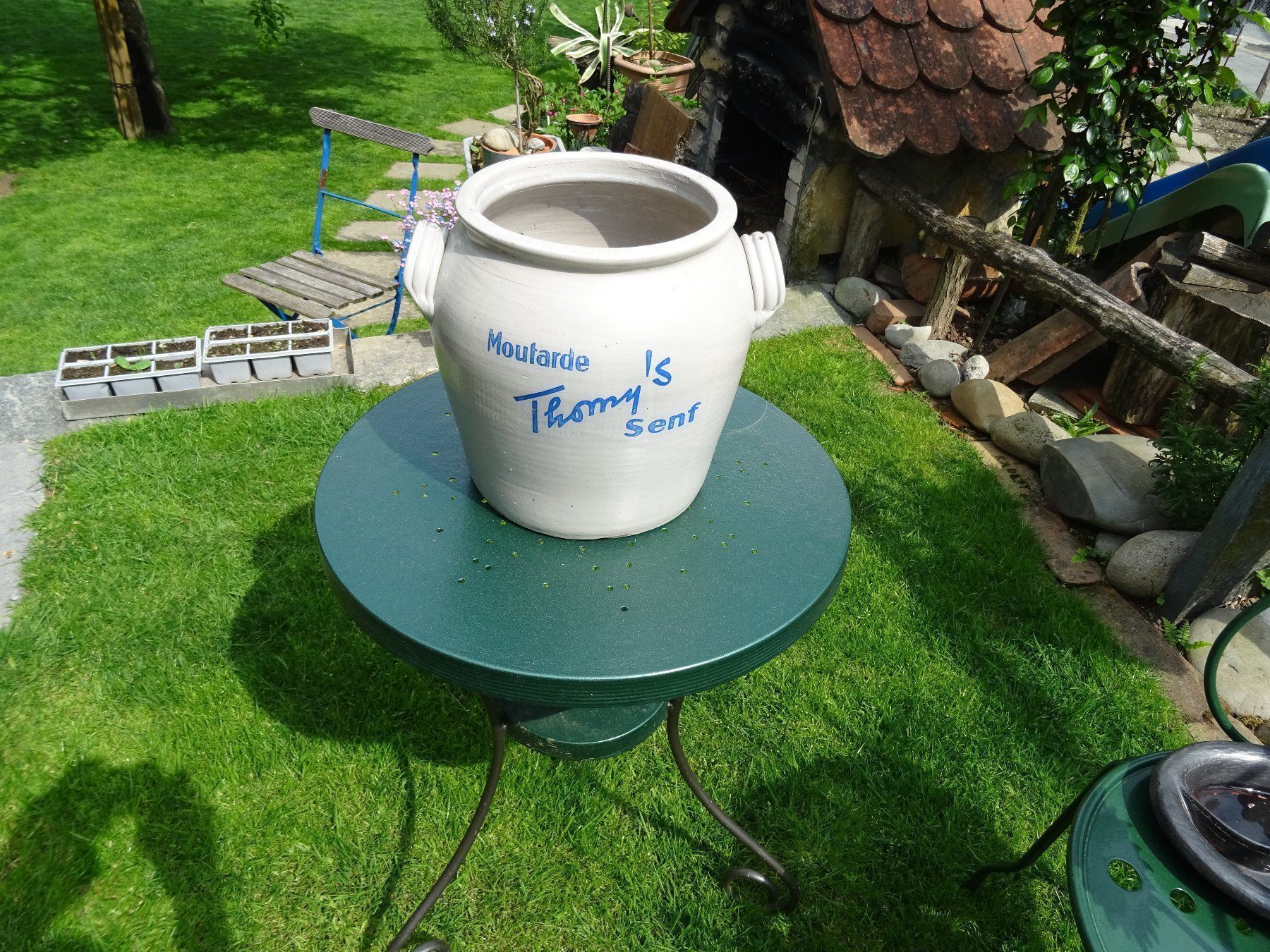 Pentole: Alter Thomy Senf Topf – Usato da Veltheim AG venduto da Bibi1946 4