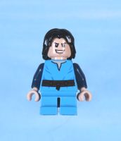 LEGO Minifigur Boba Fett, Young - Dark Azure Shirt