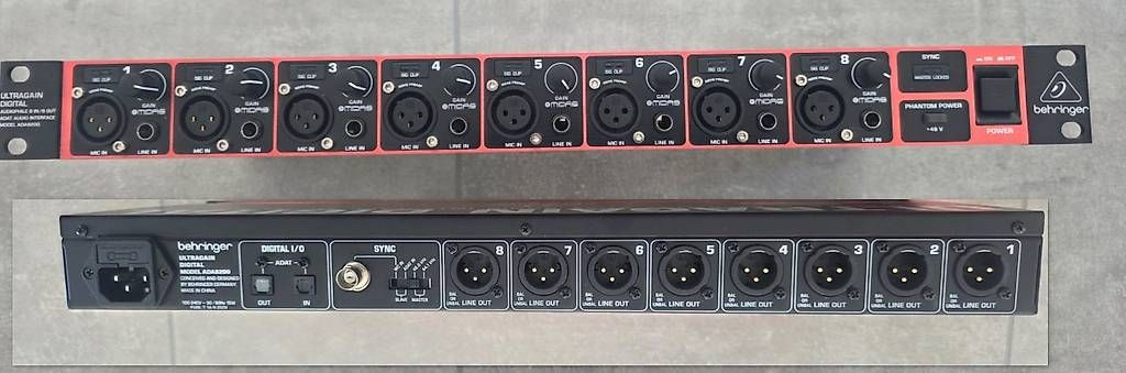 Behringer Amplificatori: Behringer Digital ADA8200 Ultragain – Usato da Inkwil venduto da Tinolino71 1