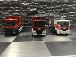 HERPA 1:87 H0 MERCEDES-BENZ, MAN FEUERWEHR