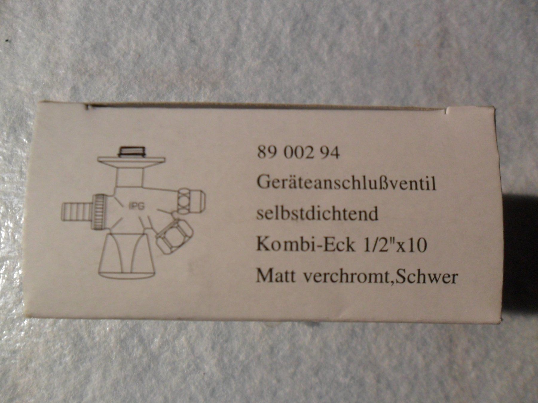 Armaturen: Kombi-Eckventil 1/2" – Neu und originalverpackt aus Aesch BL von isc_85jd 2