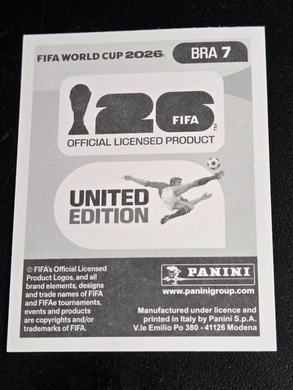 Panini Carte collezionabili: Panini FIFA WORLD CUP 2026 BRA 7 Danilo – Usato da Uttigen venduto da Studi2012 1