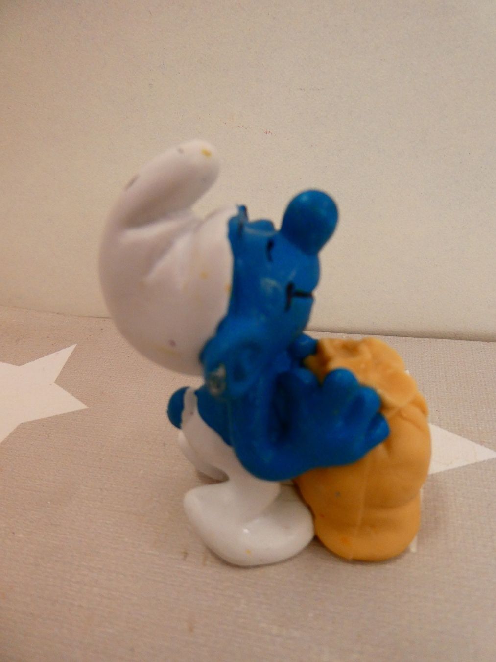 Figuren: Schlumpf Schlümpfe mit Mehlsack – Gebraucht aus Rafz von Powacaddy 2