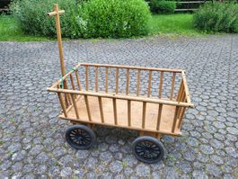 Holz Leiterwagen, stabil