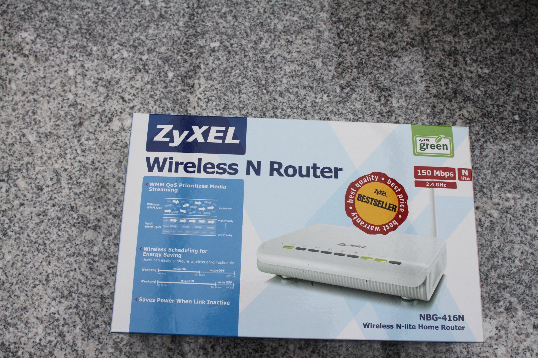 Zyxel Modem & Router: Wireless N Router – Nuovo e nell'imballaggio originale da Interlaken venduto da Strokkur