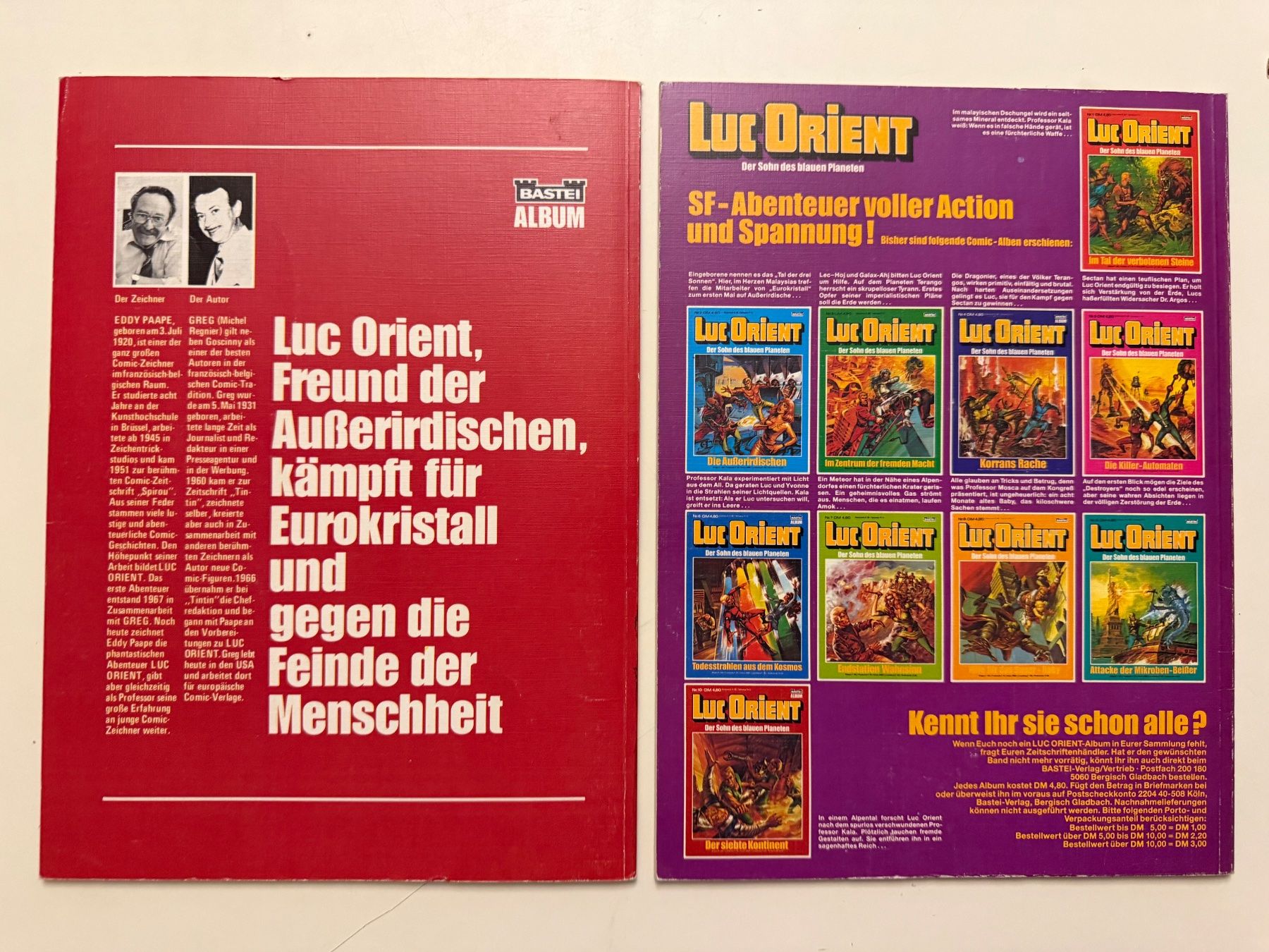 Comics: 4er Lot LUC ORIENT BAND 8-11 – Gebraucht aus Münsingen von Ganjam 4