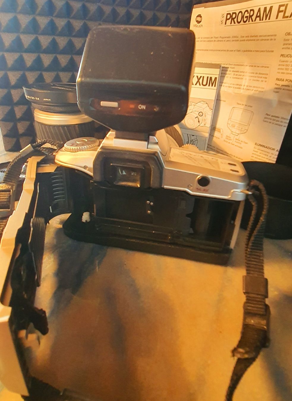 Minolta Kamera: Minolta Dynax40 Analog-Set: 2x Objektiv&Program Flash 2000xi – Gebraucht aus Engwang von ETdesign 3
