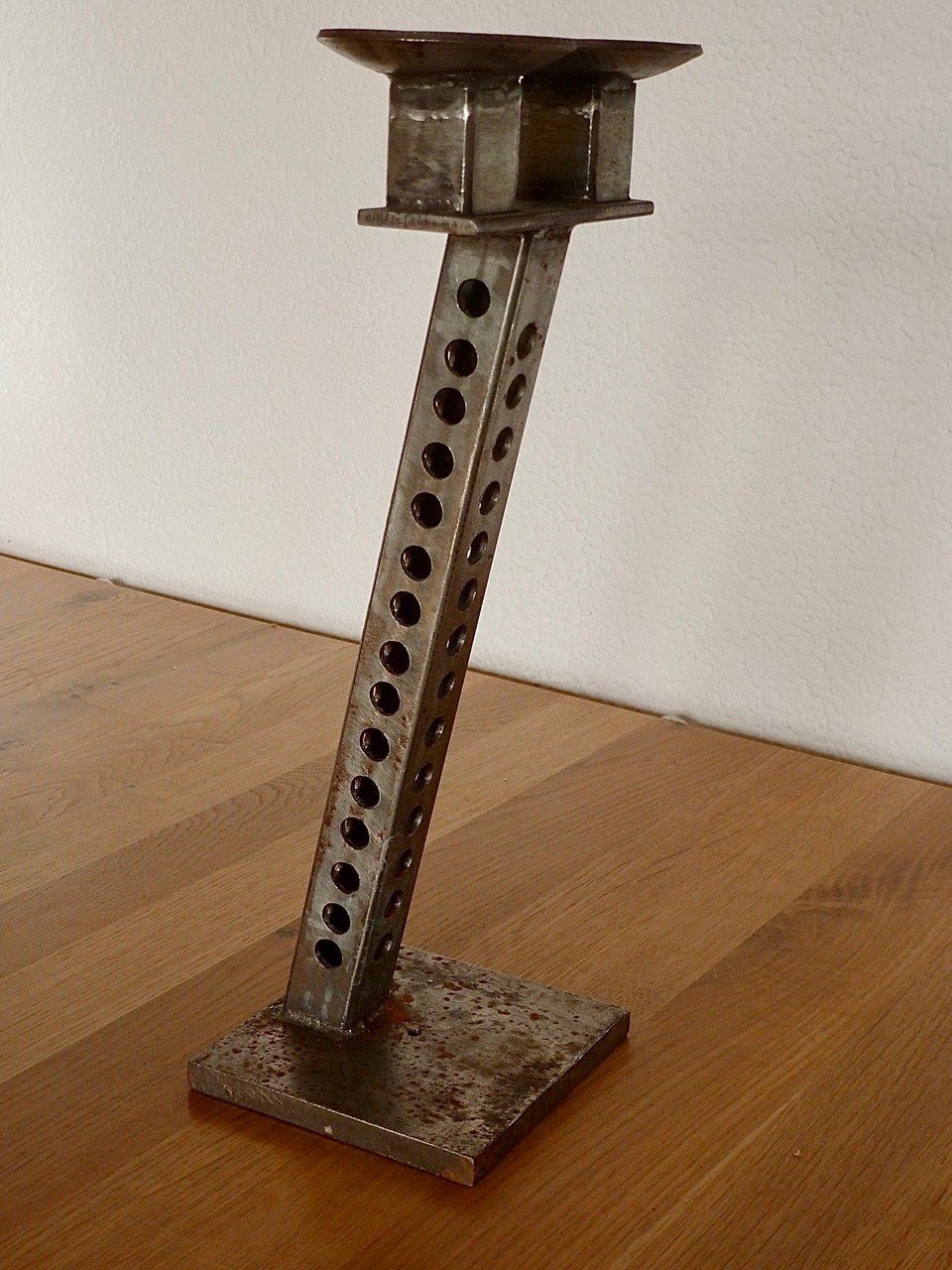 Portacandele: Kerzenständer Eisen / Industrie Stil – Usato da Zürich venduto da cornetto55 2