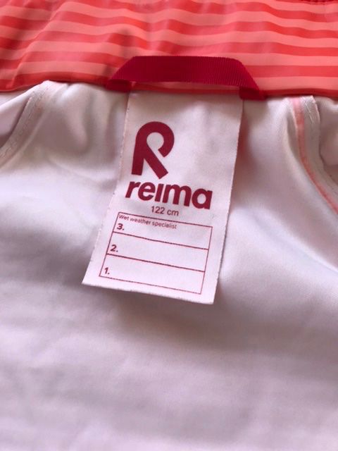Reima Giacche: Regenjacke Reima 122 orange – Usato da Zürich venduto da bel5 1