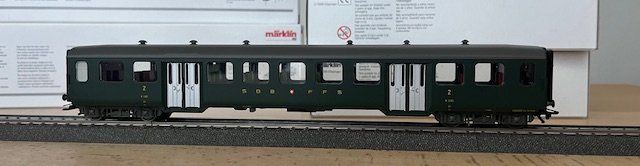 Märklin Modellini di ferrovie: Märklin Leichstahlwagen B – Usato da Winterthur venduto da dond1 2