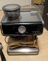 Siebträgermaschine Coffea G50S Silber