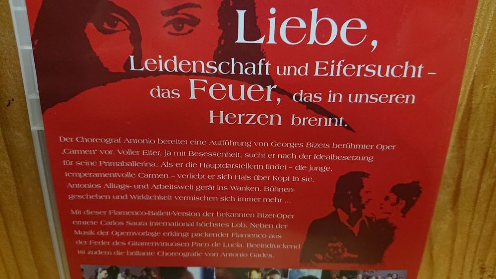 CARMEN DVD mit Antonio Gades und Laura del Sol (Gebraucht) in ...