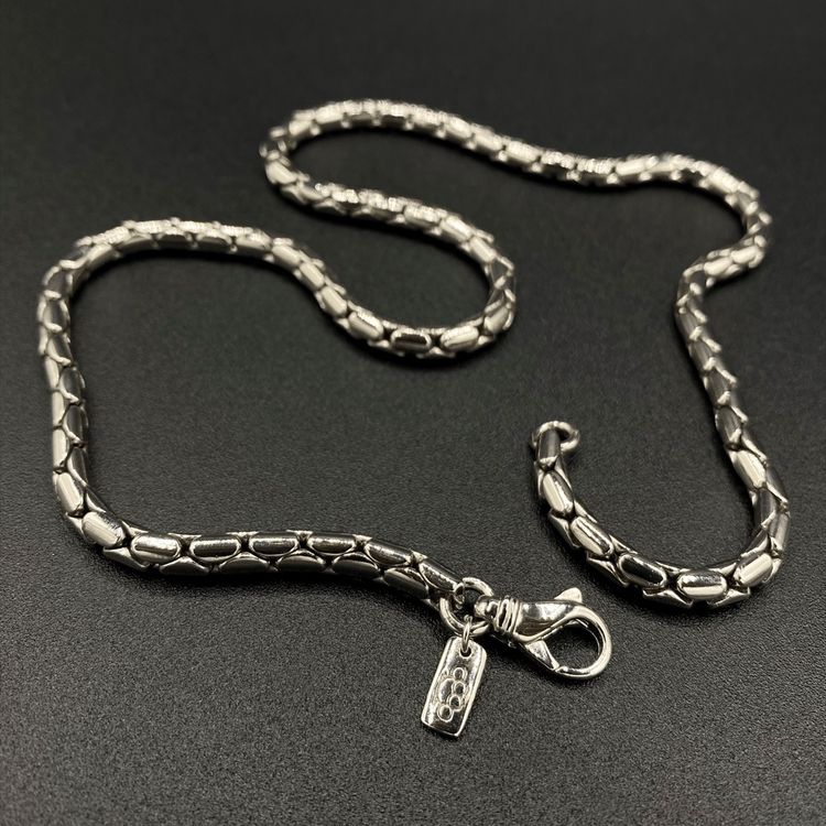 Collana con ciondolo in argento sterling 925 con lettera