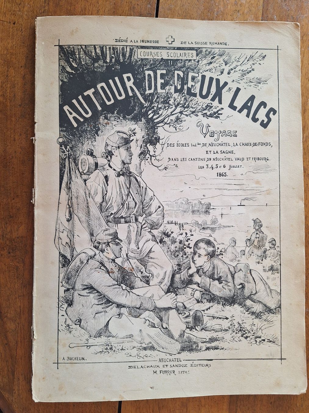 Libri: BACHELIN. AUTOUR DE DEUX LACS – Usato da Bevaix venduto da bohrap