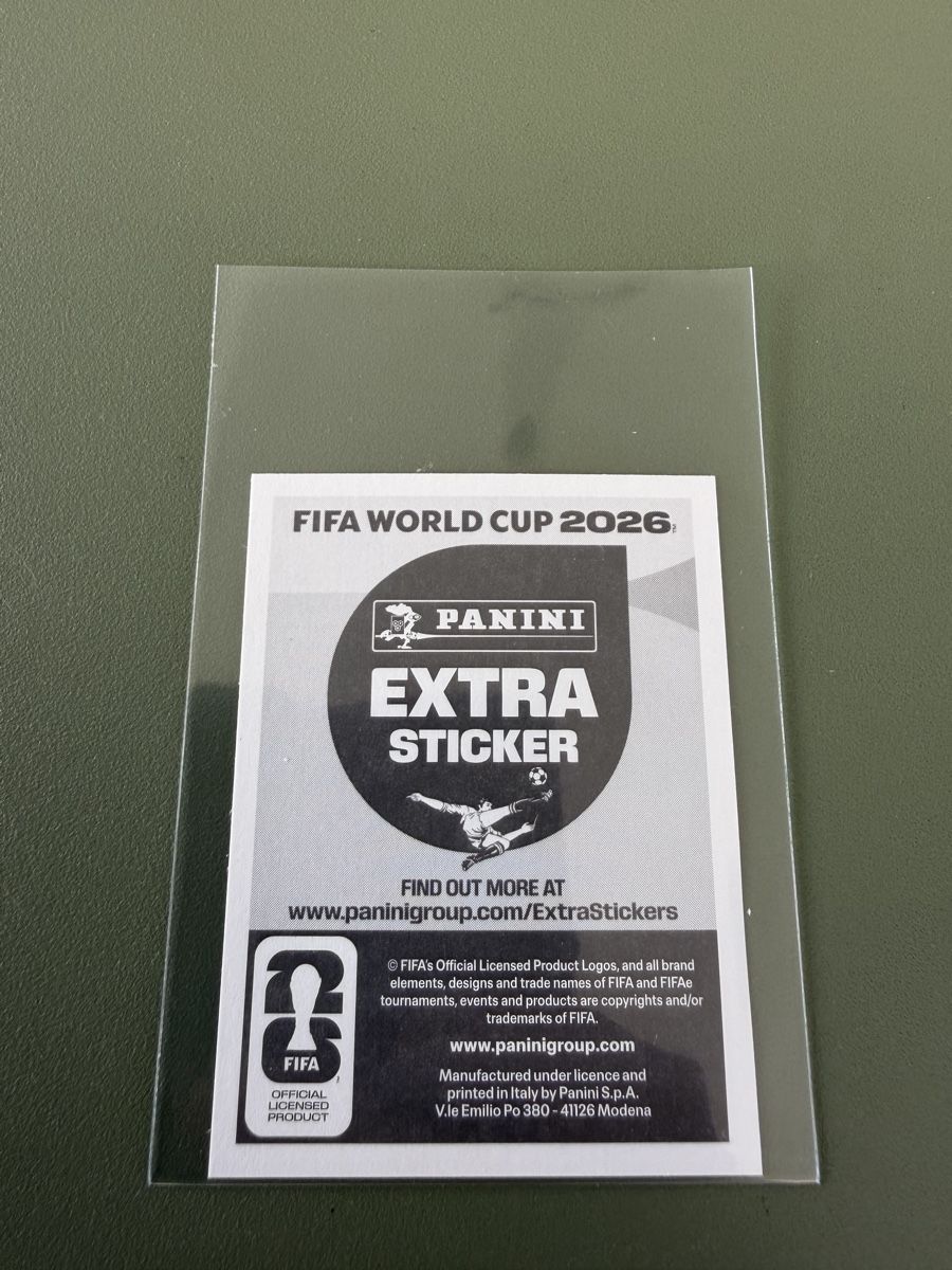 Panini Carte collezionabili: Extrasticker panini Haaland Silber WM 2026 – Nuovo (secondo la descrizione) da Treyvaux venduto da goali1fcea 1