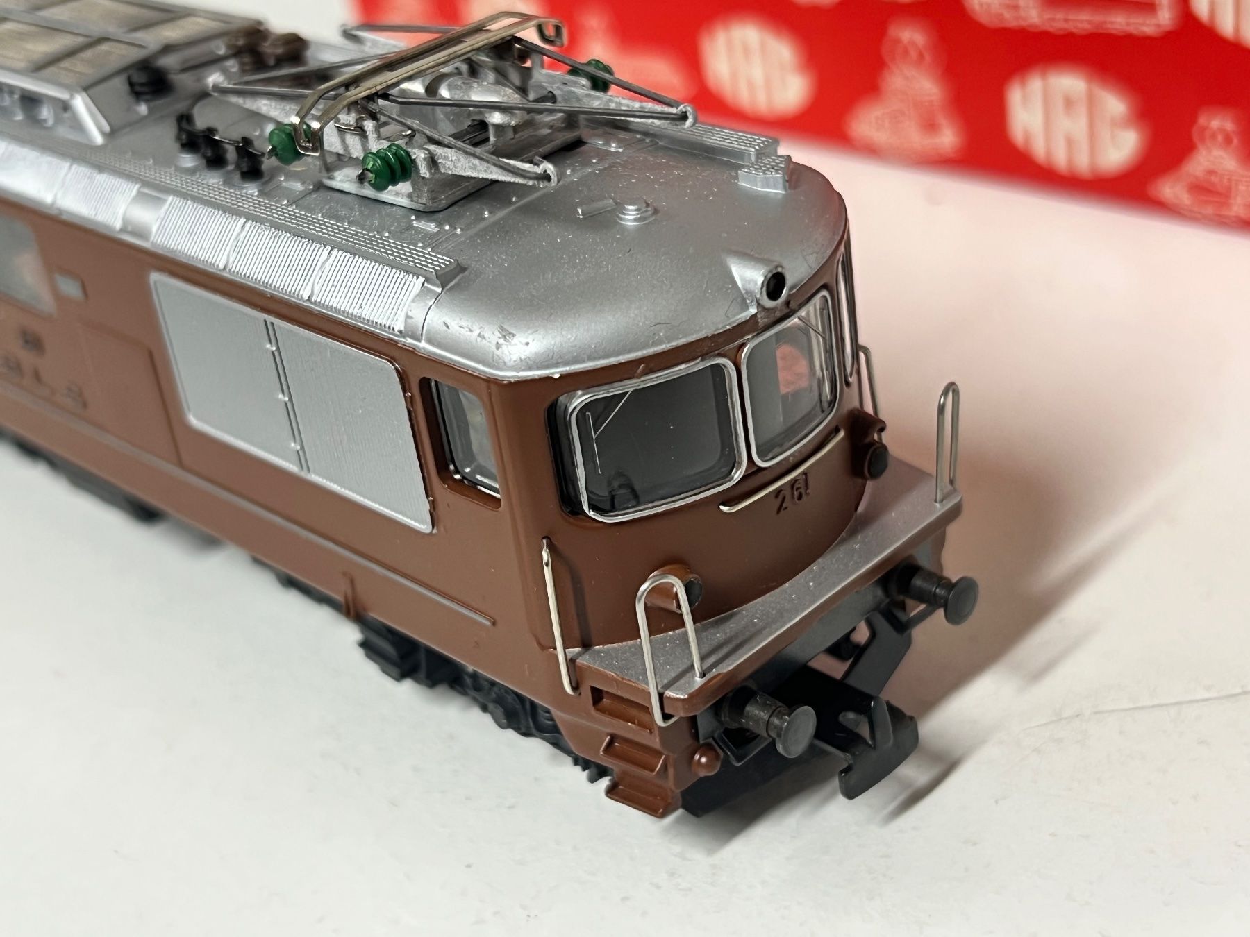 Hag Modellini di ferrovie: Hag Nr.180 Re 4/4 BLS AC Analog – Usato da Geroldswil venduto da TopTrain54 2