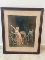 Gravure ancienne Boilly & Chaponnier - L’Amant Favorisé XVII