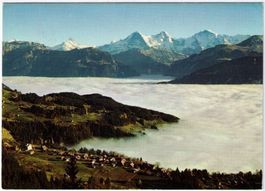 Beatenberg - Nebelmeer mit Eiger