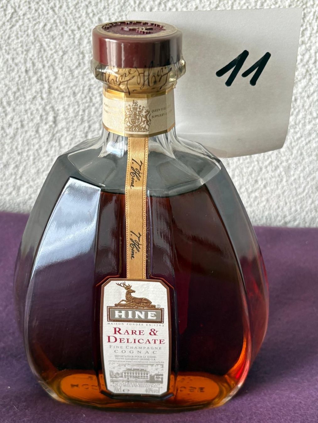 Bevande alcoliche: Cognac Hine Rare & Delicate 70cl – Nuovo e nell'imballaggio originale da Zürich venduto da ale_9crh
