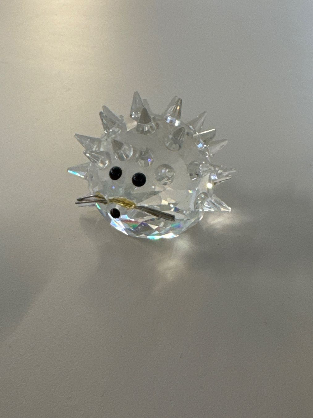 Swarovski Statuette: Swarovski Kristall Igel-Figur – Usato da Pratteln venduto da Cartonsducoeur_bl 1