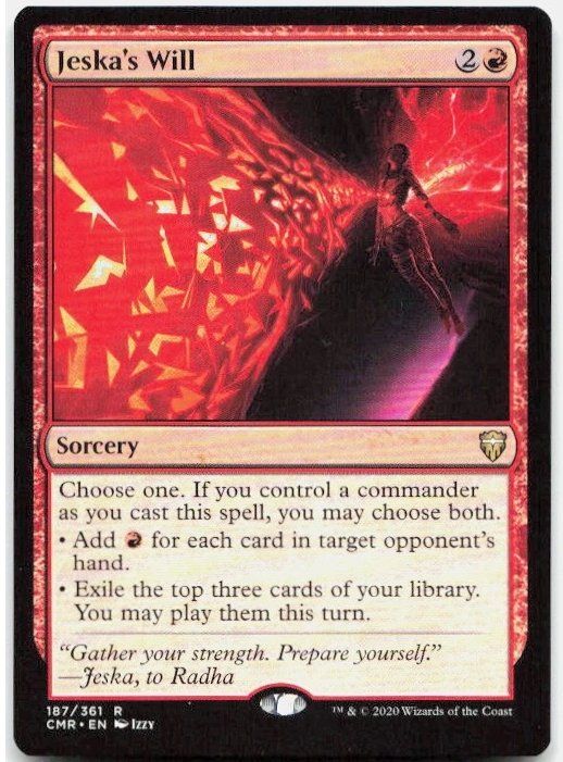 Magic The Gathering Carte collezionabili: Jeska's Will - MtG - EN – Usato da Bolligen venduto da Gurkenfeld