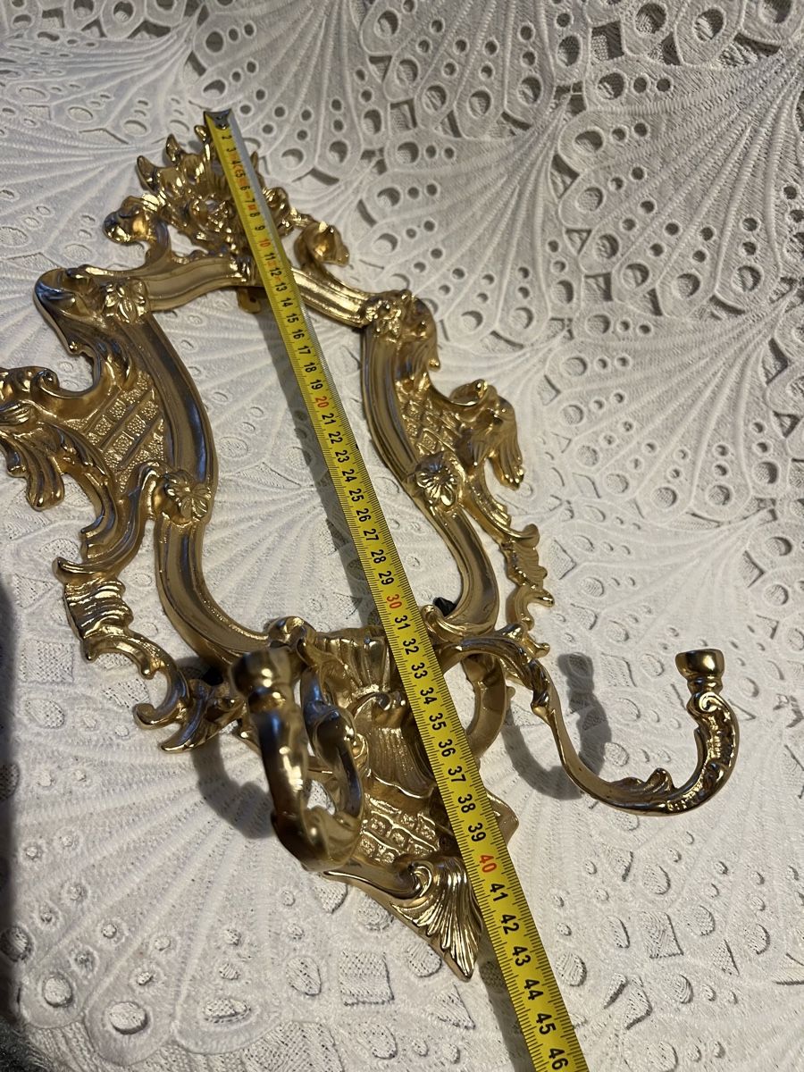 Lampade: Messing Barock Spiegelrahmen Wandkerzenhalter 2000 Gr – Usato da Frenkendorf venduto da Only1 2