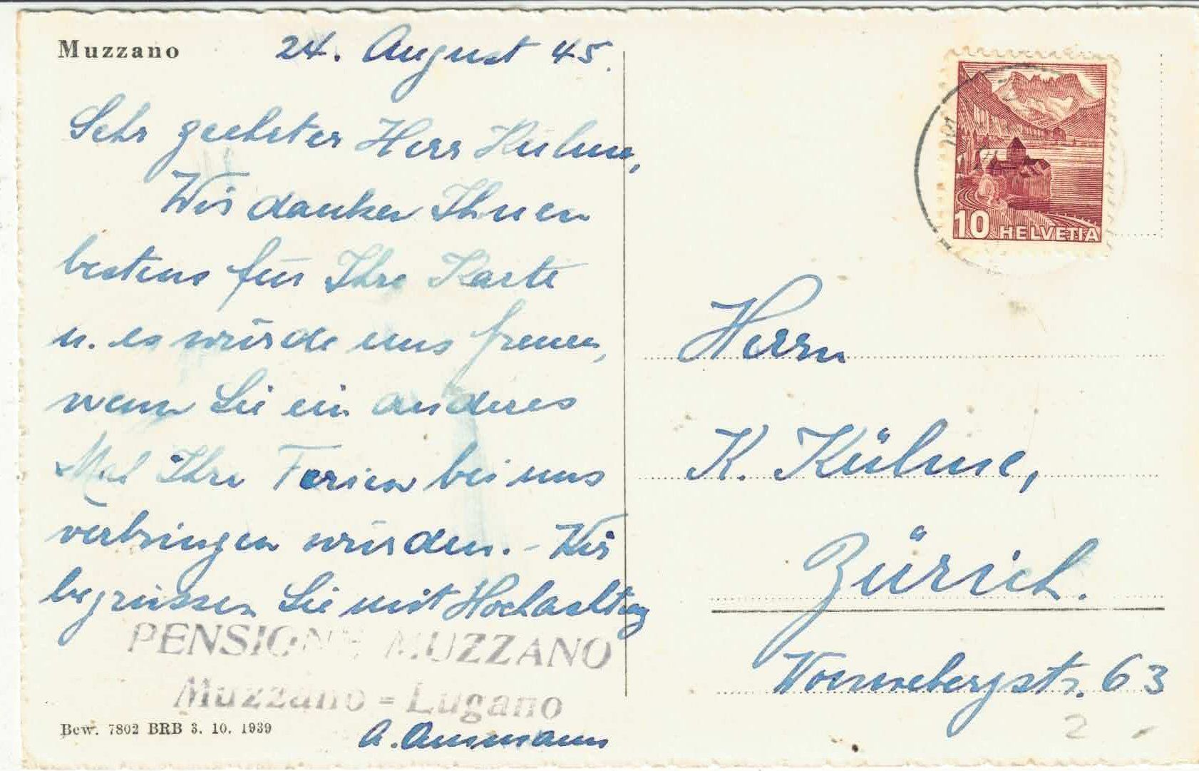 Cartes postales: Muzzano - Panorama – D'occasion à Ettingen par Kartenplanet 1