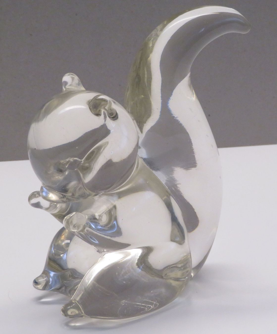 Statuette: Figur Eichhörnchen Glasfigur, Glas 13 cm hoch – Usato da Oberriet SG venduto da Manick 2