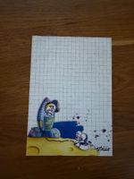 1x A6 Diddlblatt selten