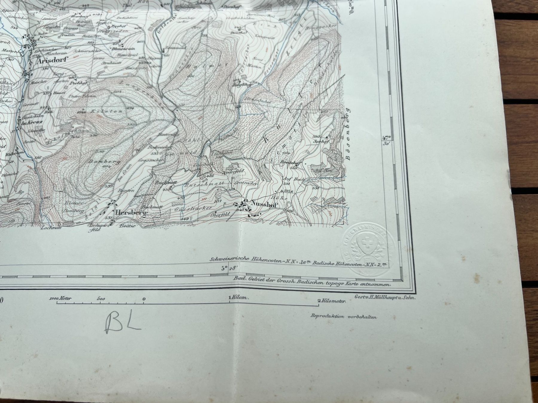 Cartine & Atlanti: Carte ancienne Kaiseraugust (1901) – Usato da Savigny venduto da dor_5v9q 6