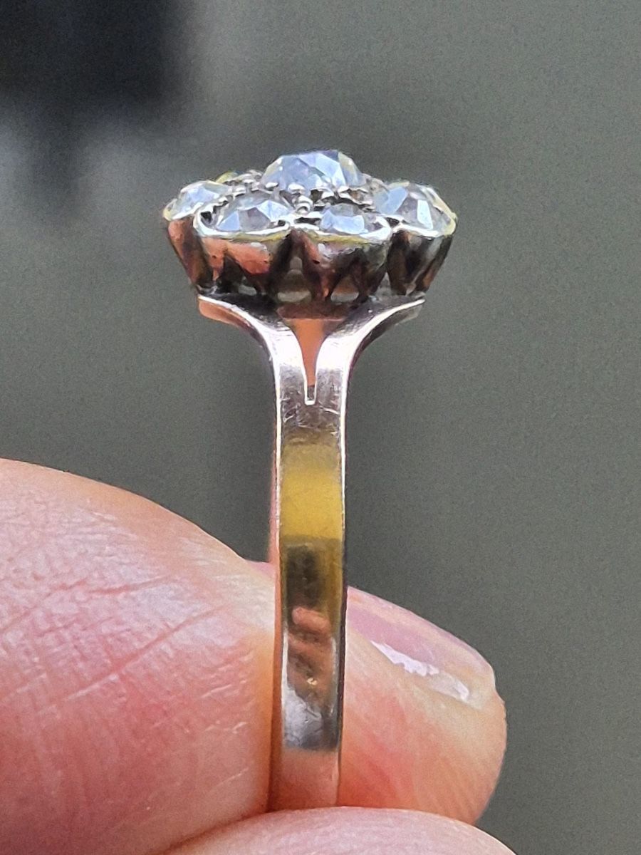 Ringe: Gold Ring 14K mit 8 Diamanten – Gebraucht aus Dübendorf von MariaS. 5
