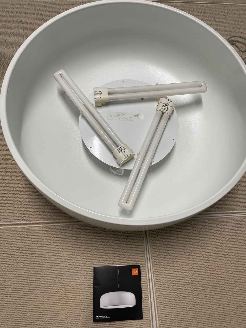 Flos Lampadari & plafoniere: Flos Hängelampe weiss – Usato da Schaffhausen venduto da kon_9tj8 4