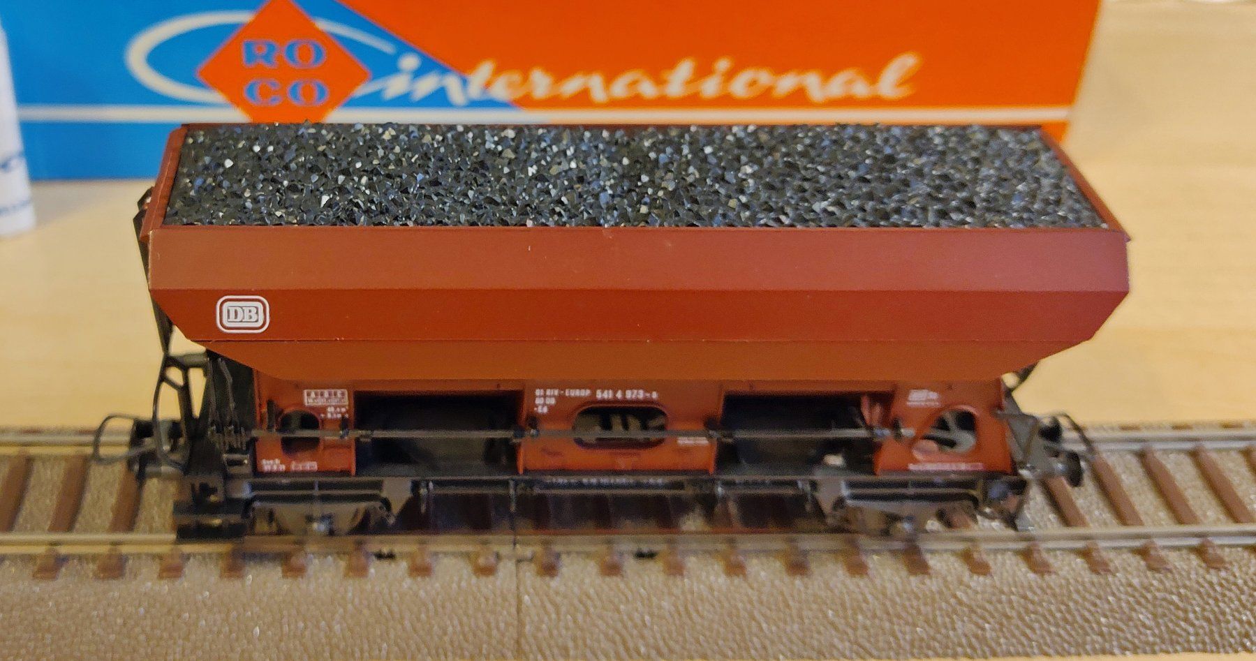 Roco Modellini di ferrovie: Roco 4335a Selbstentladewagen DB – Usato da Münsingen venduto da Rufer34