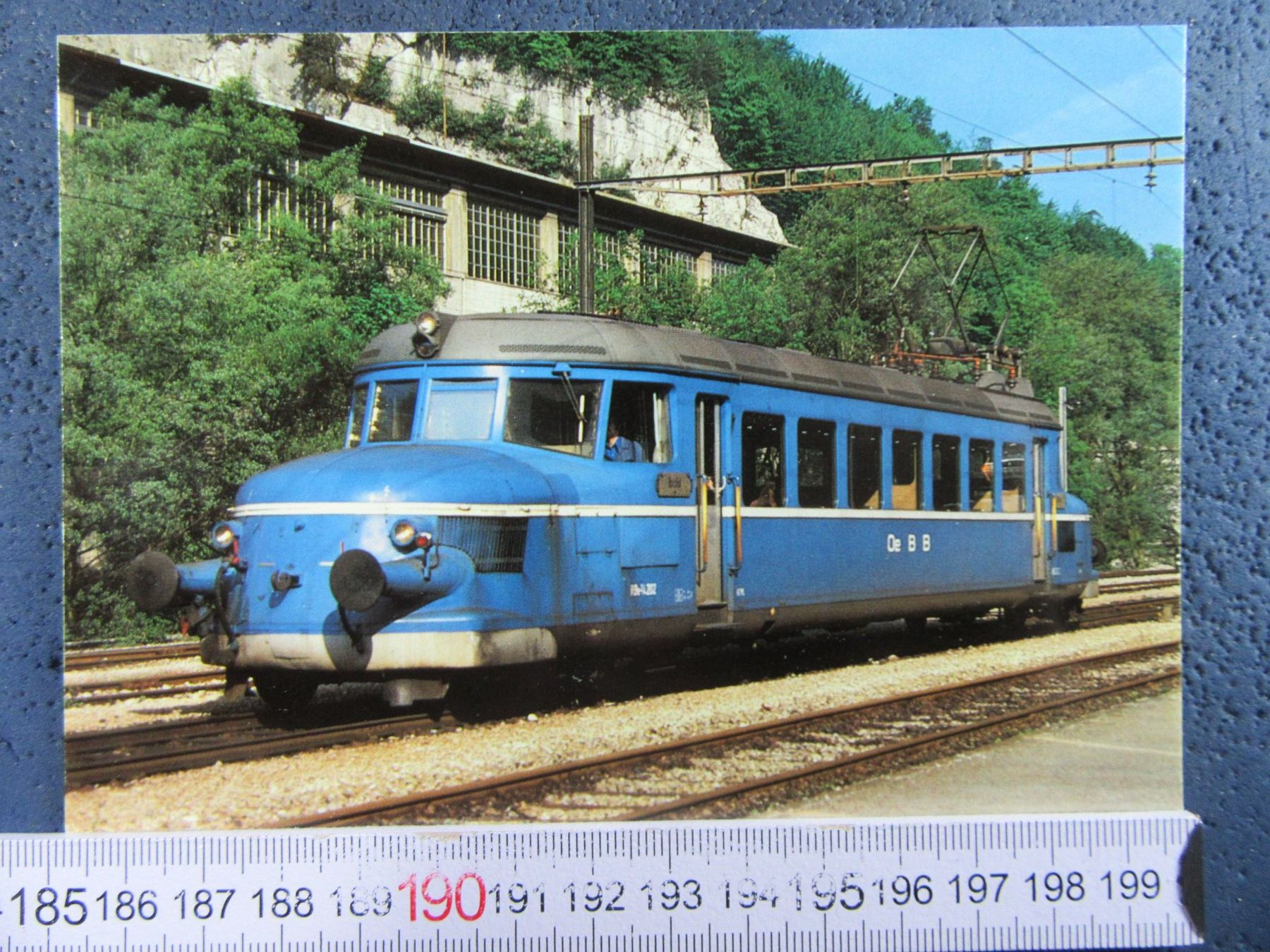 Cartoline postali: BAHN SCHWEIZ OeBB ÖNSINGEN-BALSTHAL-BAHN TRIEBWAGEN RBe2/4 – Usato da Ettingen venduto da Hausi4711