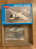 Modellflugzeug Mikr Mir Miles M.57 Aerovan 1:72 neu