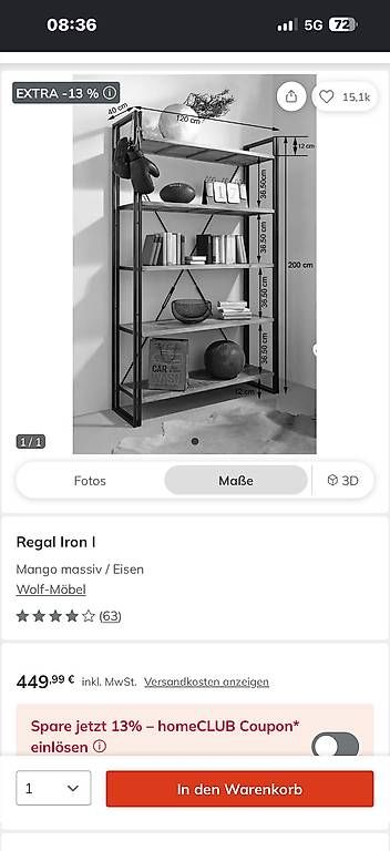 Étagères: Regal – Neuf avec emballage d'origine à Benken ZH par Babi26 1