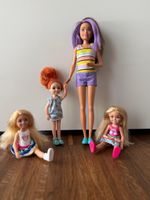Barbie Chelsea Puppen Set 4 Stck. Sehr guter Zustand