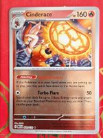 Cinderace - Reverse Holo Pokemon Mega Evolution