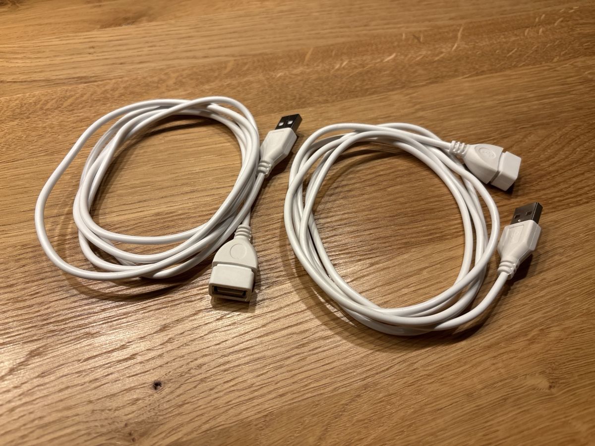 Kabel: 2x USB Verlängerungskabel – Neu (gemäss Beschreibung) aus Pratteln von pfaeffe19
