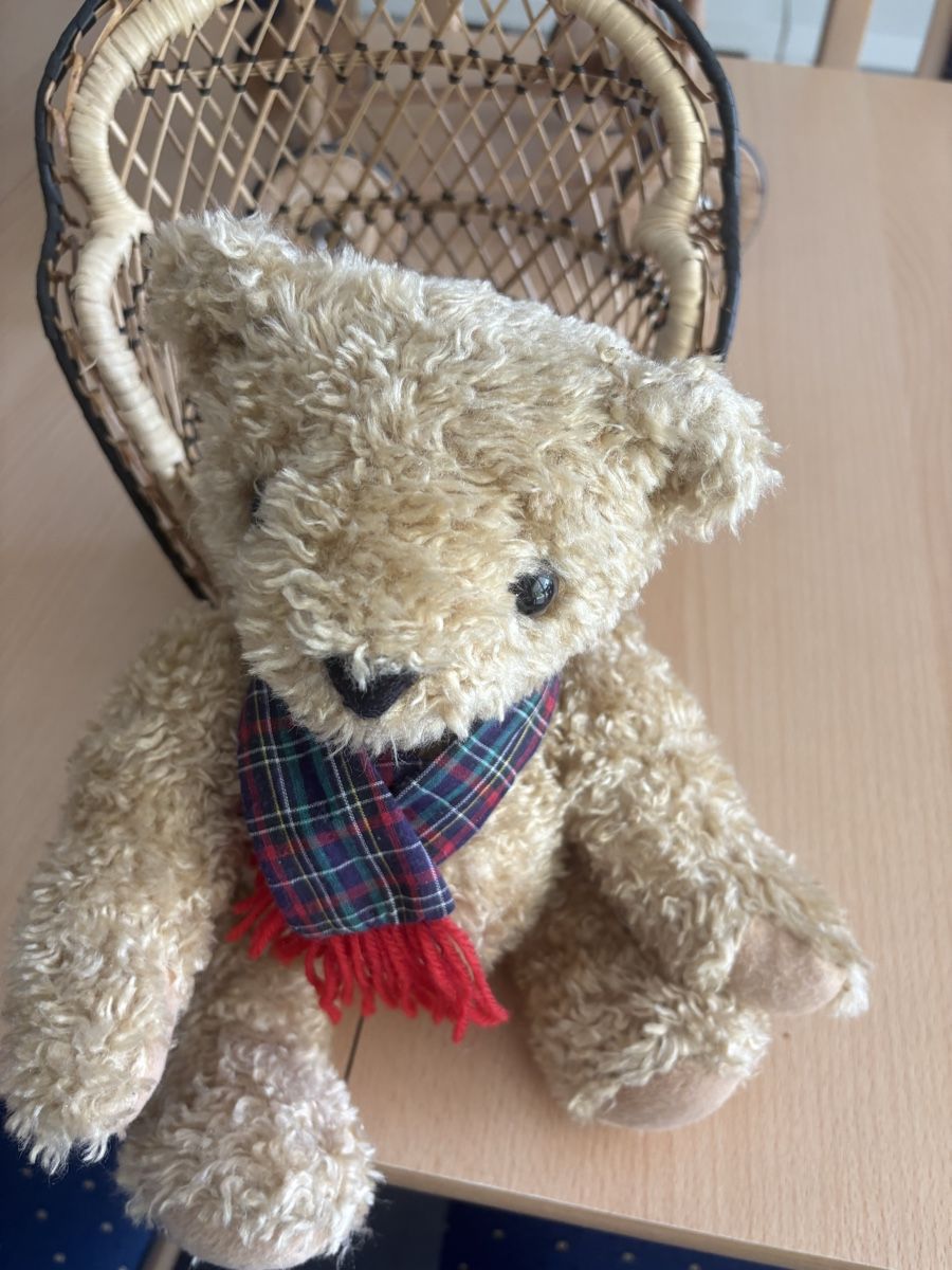 Puppen: Teddy 🧸 mit Sessel – Gebraucht aus Obbürgen von bugi6868