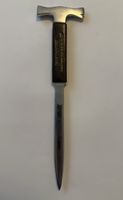Brieföffner Hammer Design Metall 24 cm guter Zustand