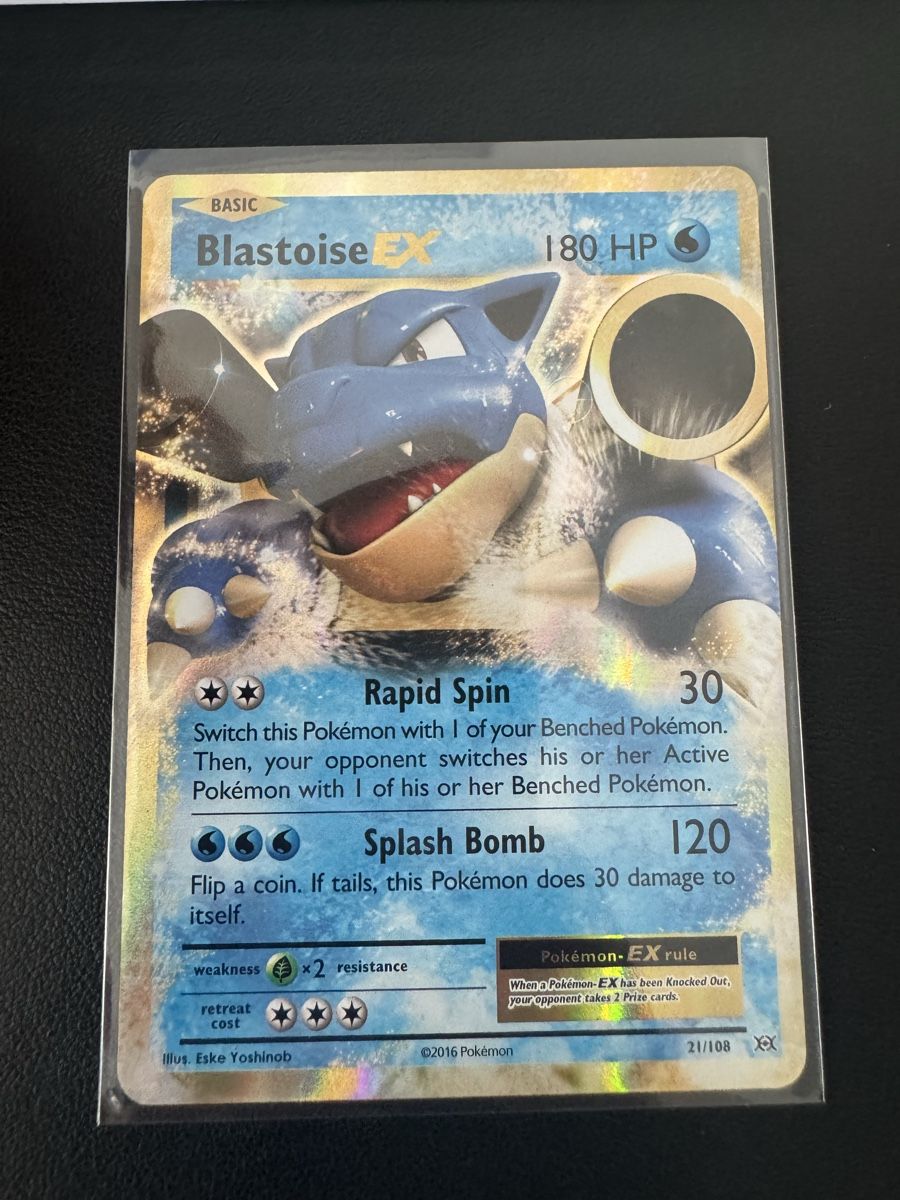 Pokémon Sammelbilder & Trading cards: Pokémon XY Evolutions Blastoise EX - 21/108 (EN) – Gebraucht aus Zürich von mbu_z9ch