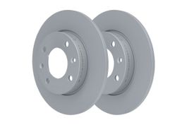 2x Bremsscheibe hinten zu Peugeot / Citroen