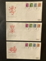 Kompletter FDC-Satz Regionalmarken Grossbritannien 1984 !